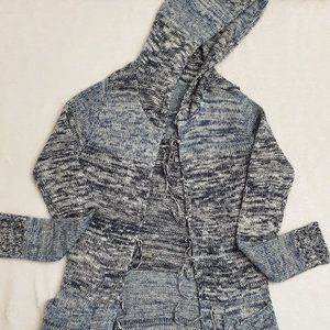 Bohemian Blue Striped Cardigan